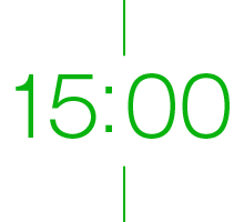 15：00
